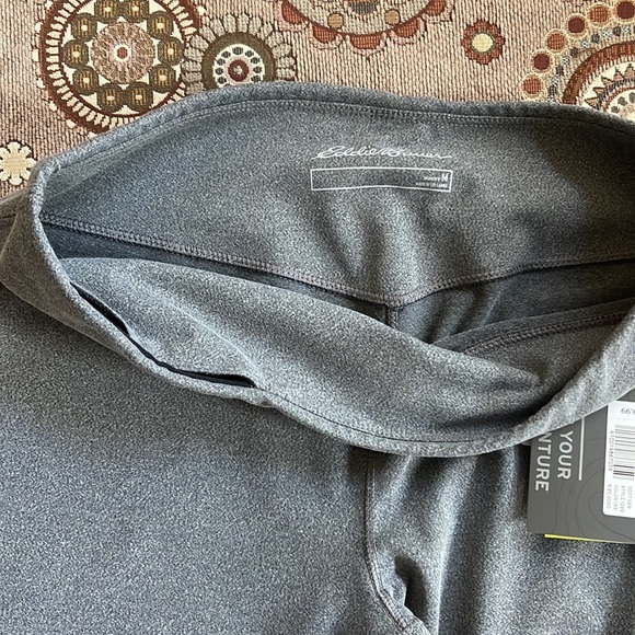 NEW Eddie Bauer Women's Astir High Rise Capri Leggings NWT Gray, MEDIUM - Picture 5 of 6